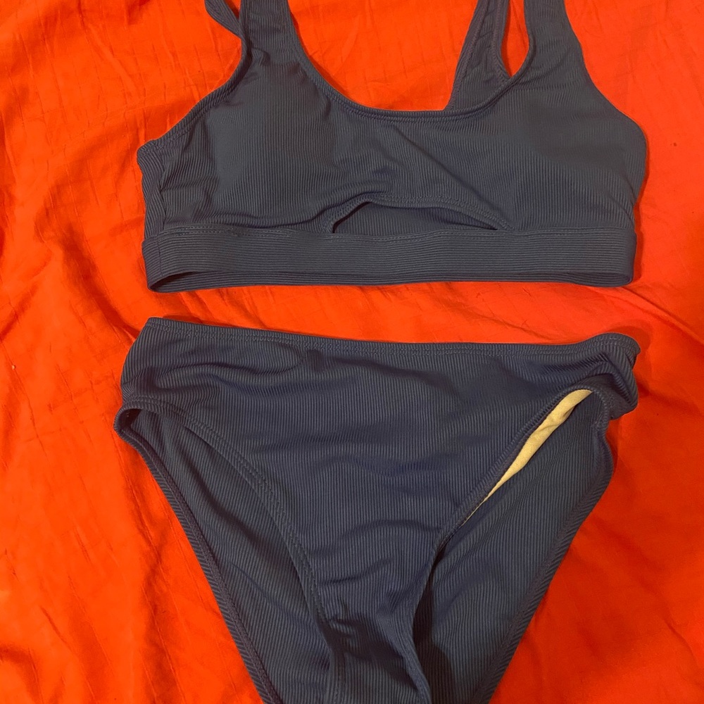 SHEIN blue bikini